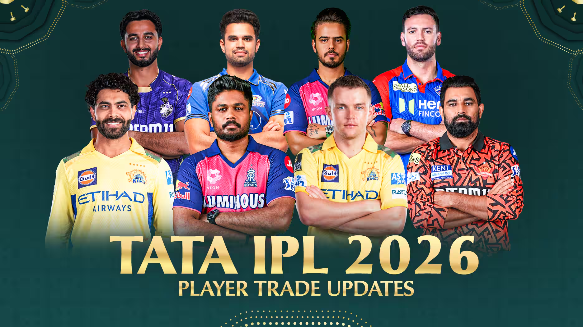 IPL 2026 all teams and captains - Govinda11